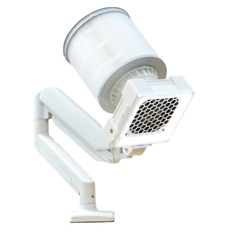 የዴስክቶፕ ቋሚ ታጣፊ የጥፍር አቧራ ሰብሳቢ