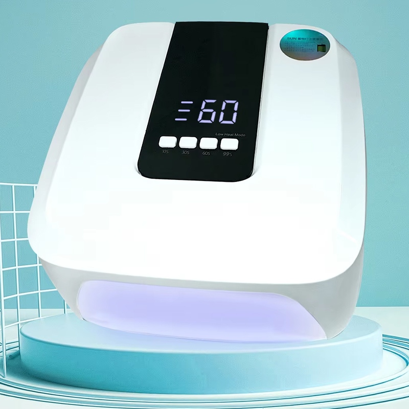 ባለከፍተኛ ኃይል 80 ዋ UV LED የጥፍር ማድረቂያ ከስማርት ዳሳሽ ጋር
