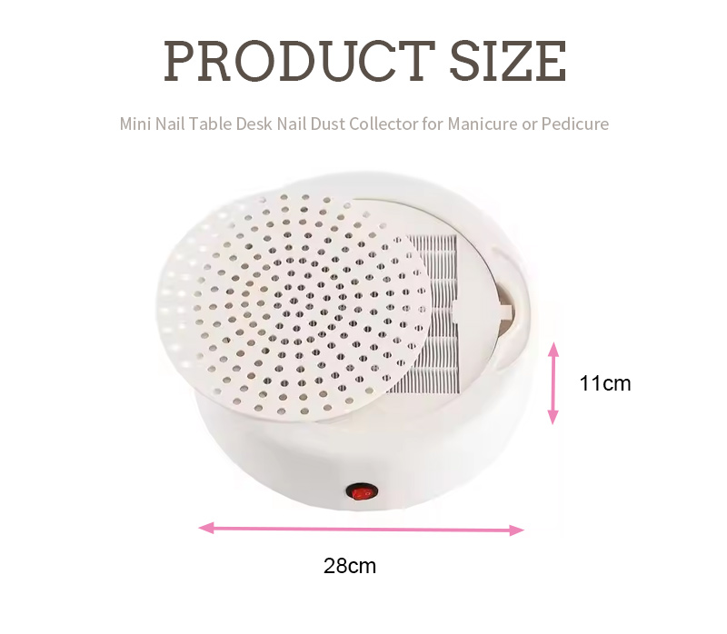 Dust collector with a small handle
