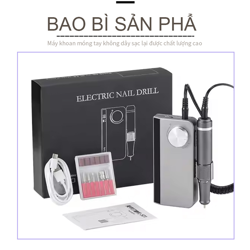 Portable gel nail buffer pen