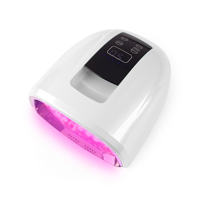 እንደገና ሊሞላ የሚችል የጥፍር ማድረቂያ UV Lamp 90 ዋ